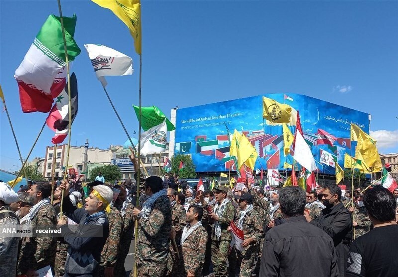 طنین فریاد آزادی قدس در سراسر ایران طنین فریاد آزادی قدس در سراسر ایران