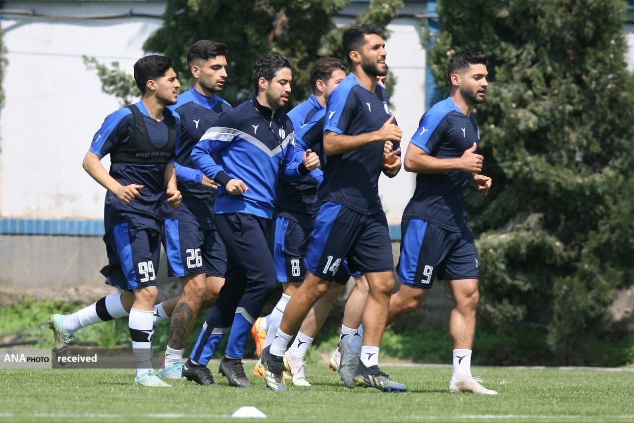 تصاویری از اولین تمرین استقلال در سال جدید با حضور ساپینتو