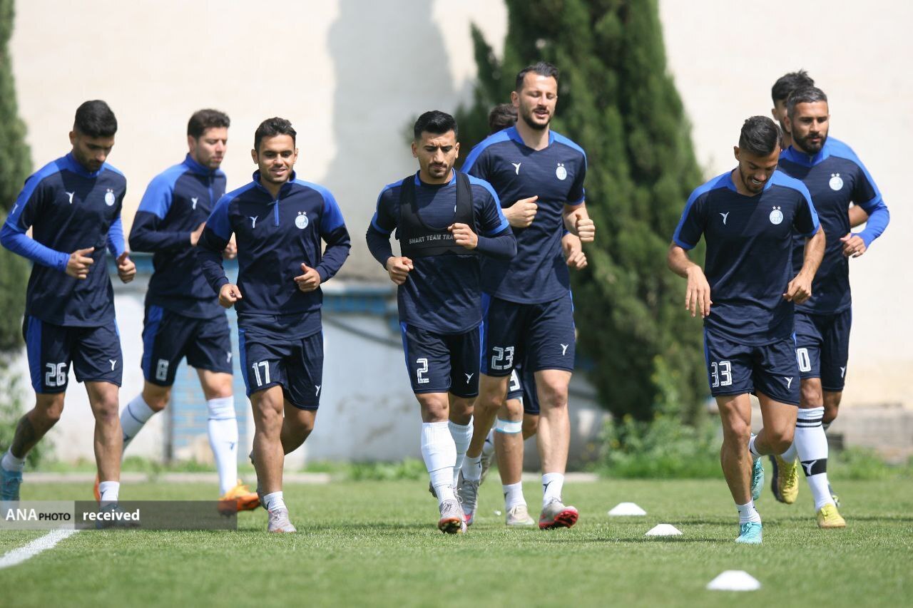 تصاویری از اولین تمرین استقلال در سال جدید با حضور ساپینتو