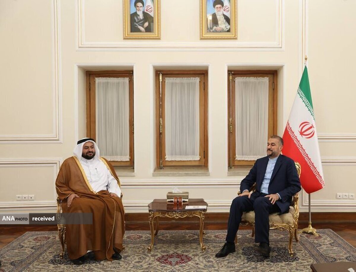وزیر مشاور در امور خارجه دولت قطر با «امیرعبداللهیان» دیدار کرد