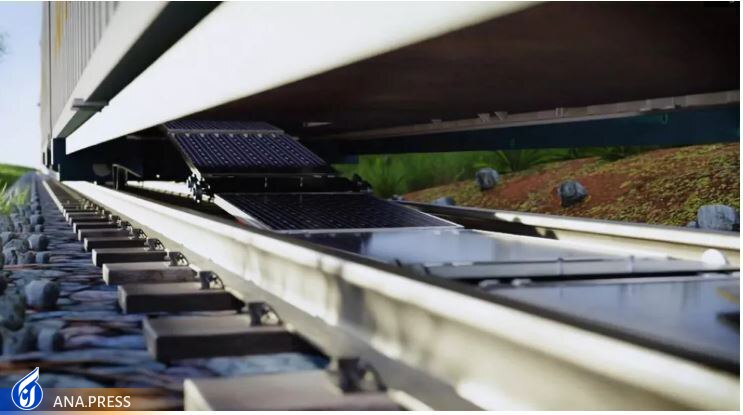 نصب پنلهای خورشیدی وسط خطوط راه آهن در سوئیس نصب پنلهای خورشیدی وسط خطوط راه آهن در سوئیس