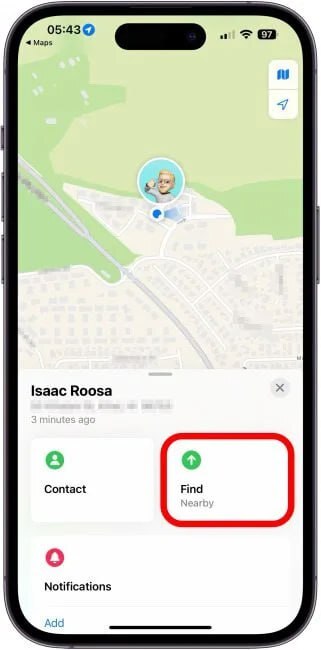 مکان دقیق دوستان خود را در آیفون پیدا کنید