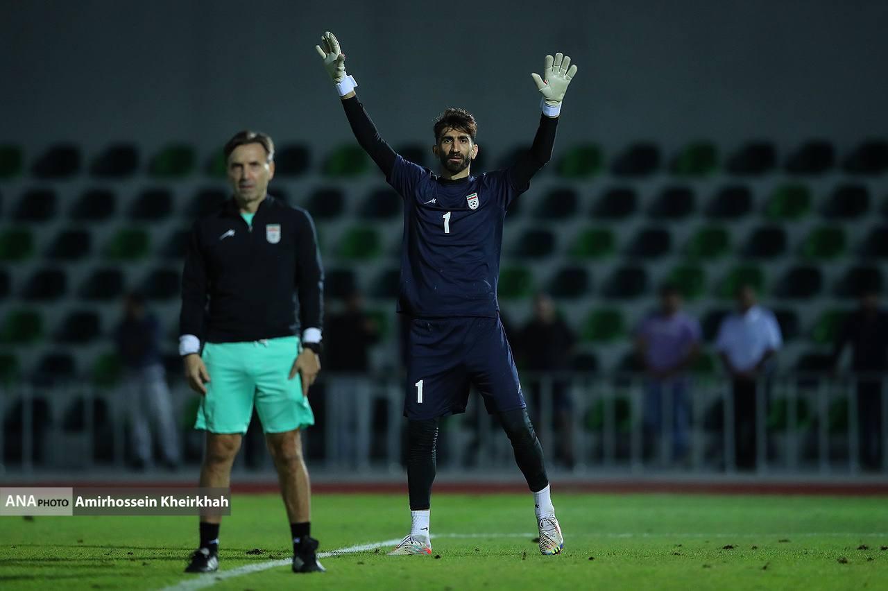 گزارش تصویری از تمرین تیم ملی فوتبال در کیش