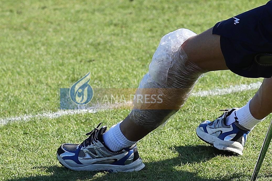 تصاویری از پای آسیب دیده بیرانوند