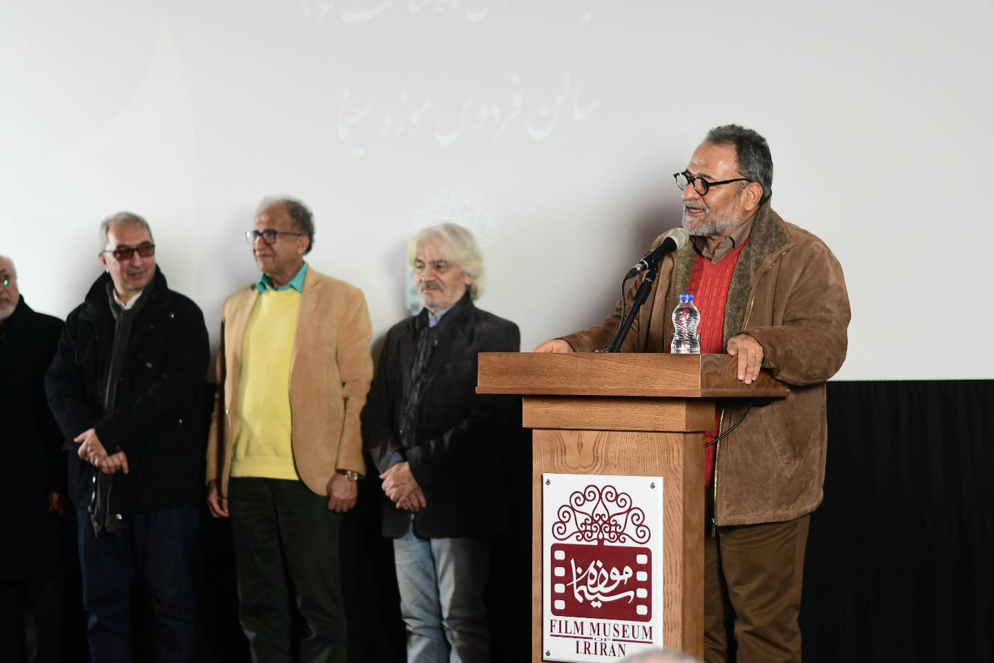 تقدیر از اکبر اصفهانی در موزه سینما