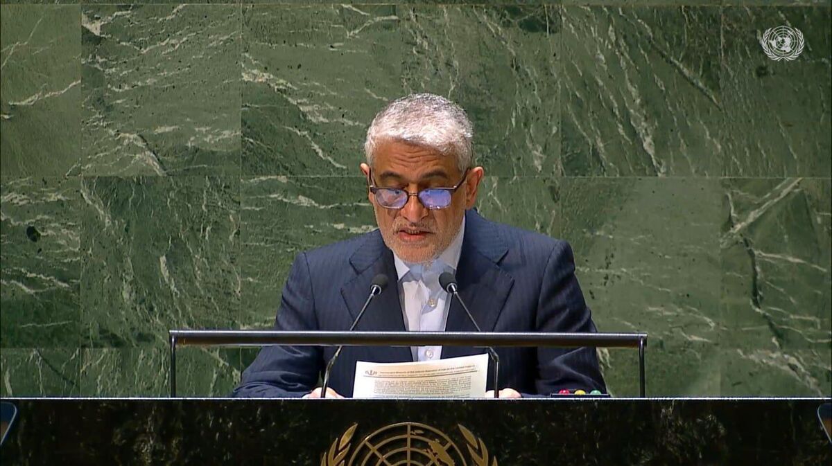 ایروانی: اجرای وظایف سازمان ملل با حمایت آمریکا از جنایات اسرائیل ناممکن است