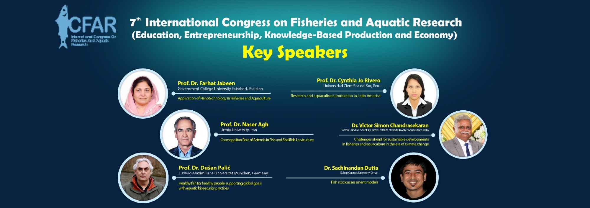 هفتمین کنگره بینالمللی تحقیقات شیلات و آبزیان هفتمین کنگره بینالمللی تحقیقات شیلات و آبزیان