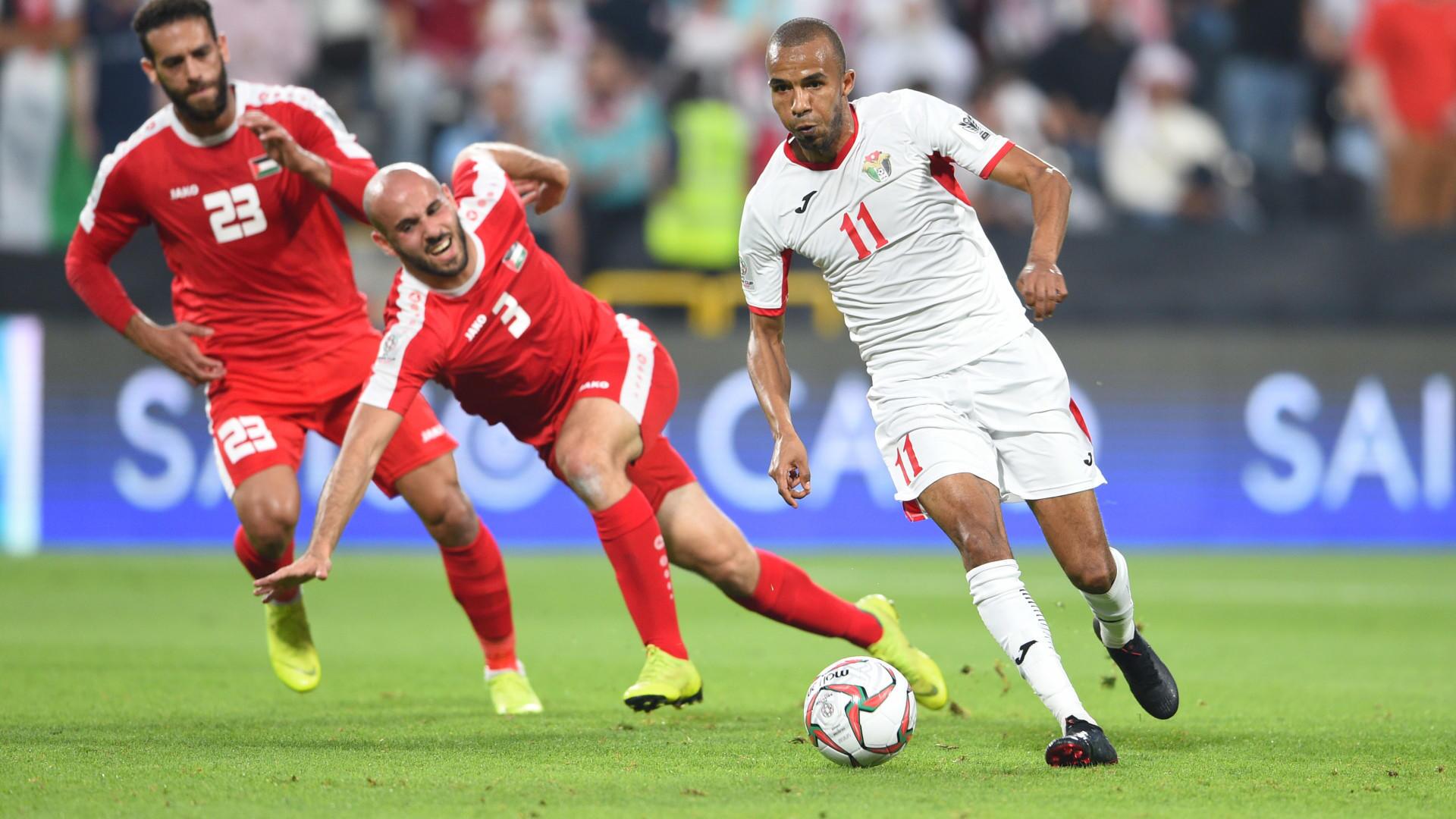 فلسطین، کم سابقه و ناموفق در جام ملتها؛ ایران با پیروزی قاطع برای قهرمانی در «قطر ۲۰۲۳» استارت میزند فلسطین، کم سابقه و ناموفق در جام ملتها؛ ایران با پیروزی قاطع برای قهرمانی در «قطر ۲۰۲۳» استارت میزند