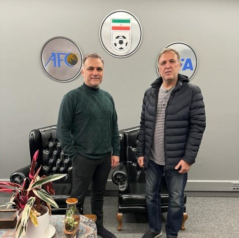 دیدار ملیپوش سابق استقلال با ماجدی دیدار ملیپوش سابق استقلال با ماجدی