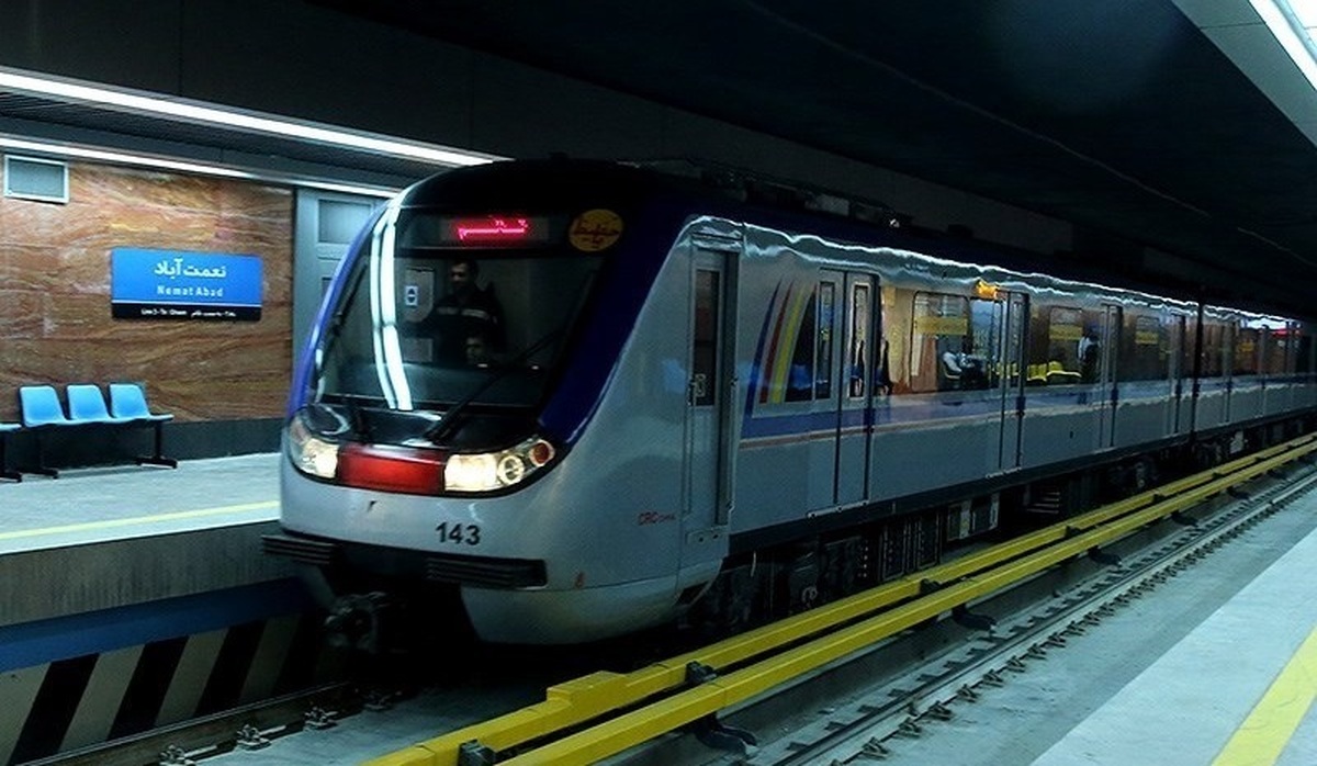 کاهش سرفاصله حرکت قطارهای خط ۳ مترو در پیک عصرگاهی