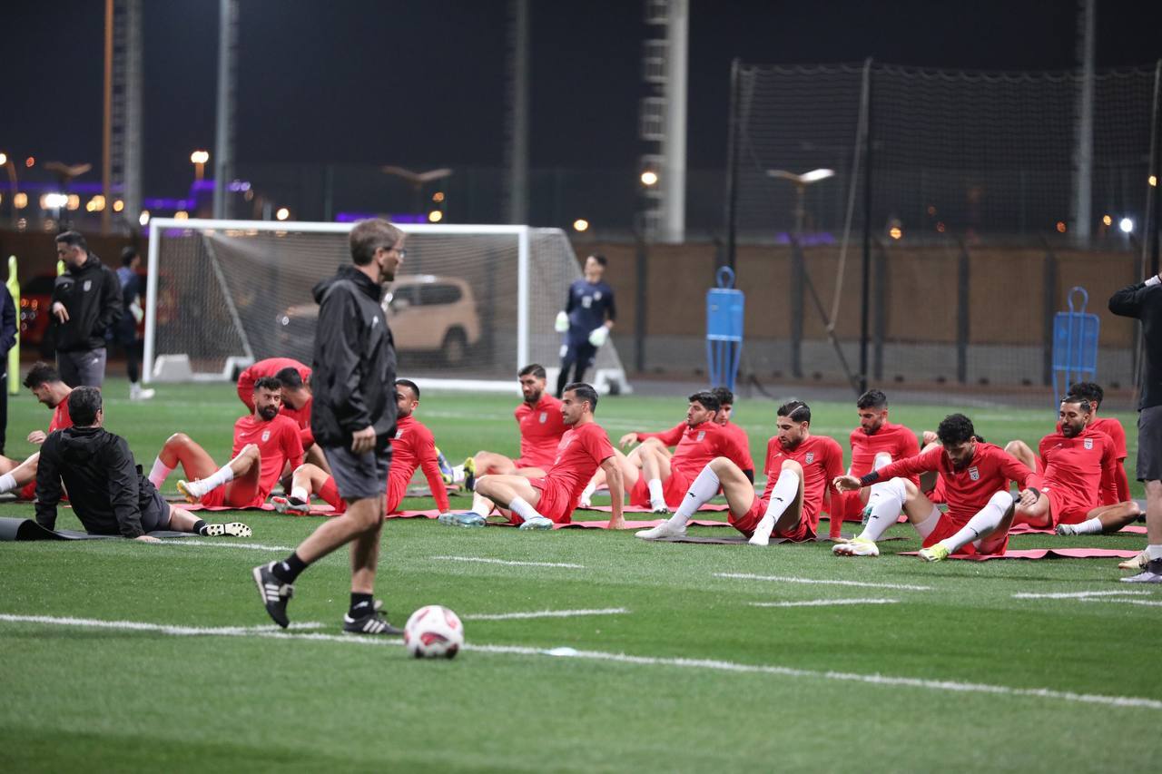 گزارش تمرین تیم ملی| همقسم شدن بازیکنان برای قطر/ حضور جلالی و فریبا در تمرین+عکس و فیلم گزارش تمرین تیم ملی| همقسم شدن بازیکنان برای قطر/ حضور جلالی و فریبا در تمرین+عکس و فیلم