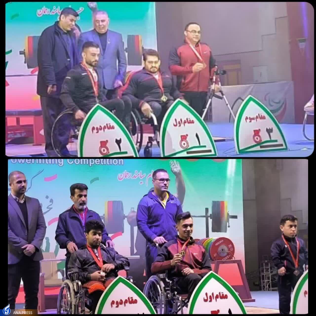 دو مقام خوزستانیها در مسابقات وزنهبرداری جانبازان و توانیابان قهرمانی کشور دو مقام خوزستانیها در مسابقات وزنهبرداری جانبازان و توانیابان قهرمانی کشور