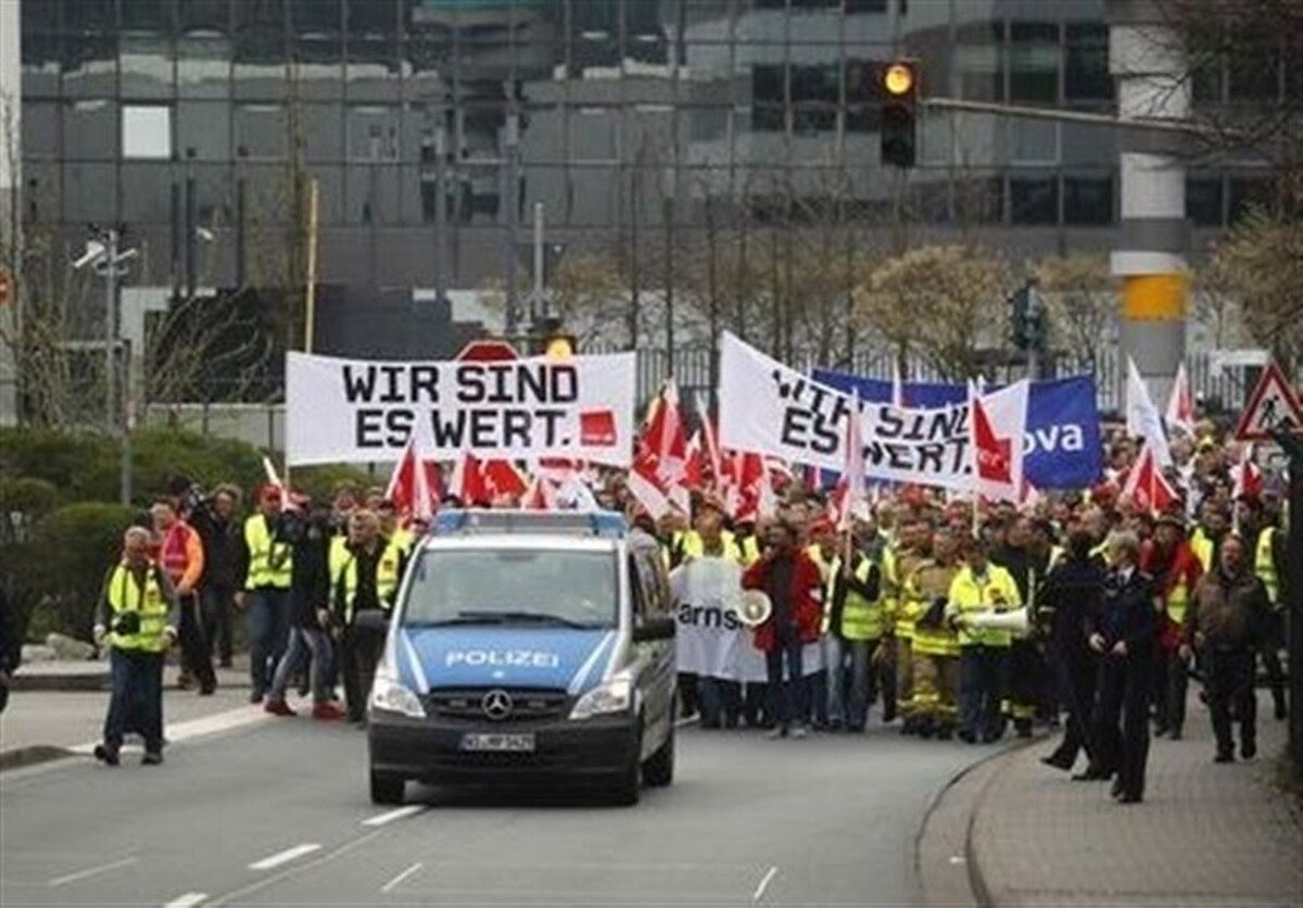 چرا در آلمان پی‌درپی اعتصاب می‌شود