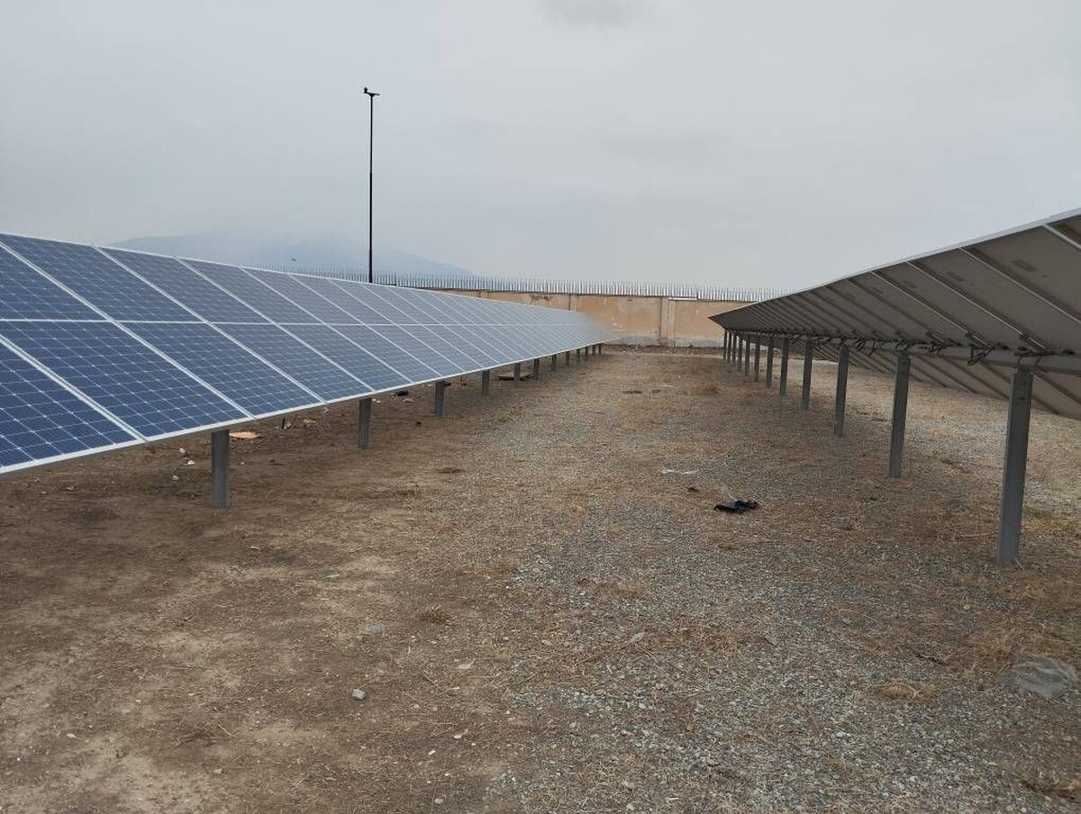 نیروگاه خورشیدی۵۰ کیلووات احداث شد