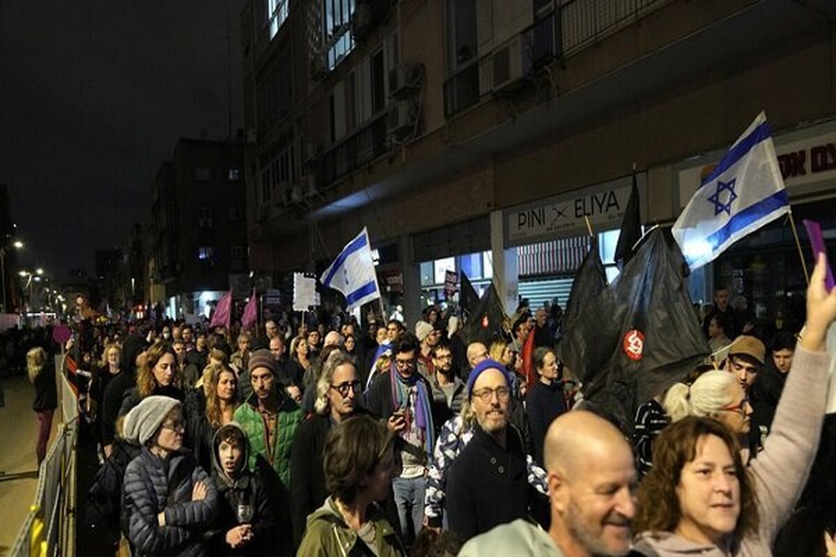 تداوم اعتراضات مردمی علیه نتانیاهو در سرزمین‌های اشغالی