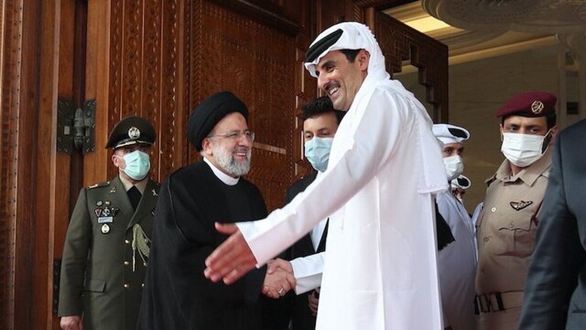 پیام تبریک امیر قطر به رئیس‌جمهور ایران