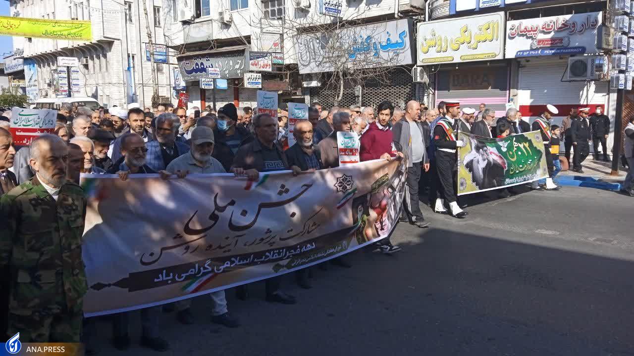 عهد پایدار دانشگاهیان در بهمن تماشاییِ ۱۴۰۲/ حماسه دانشجویان دیدنی شد + فیلم و عکس