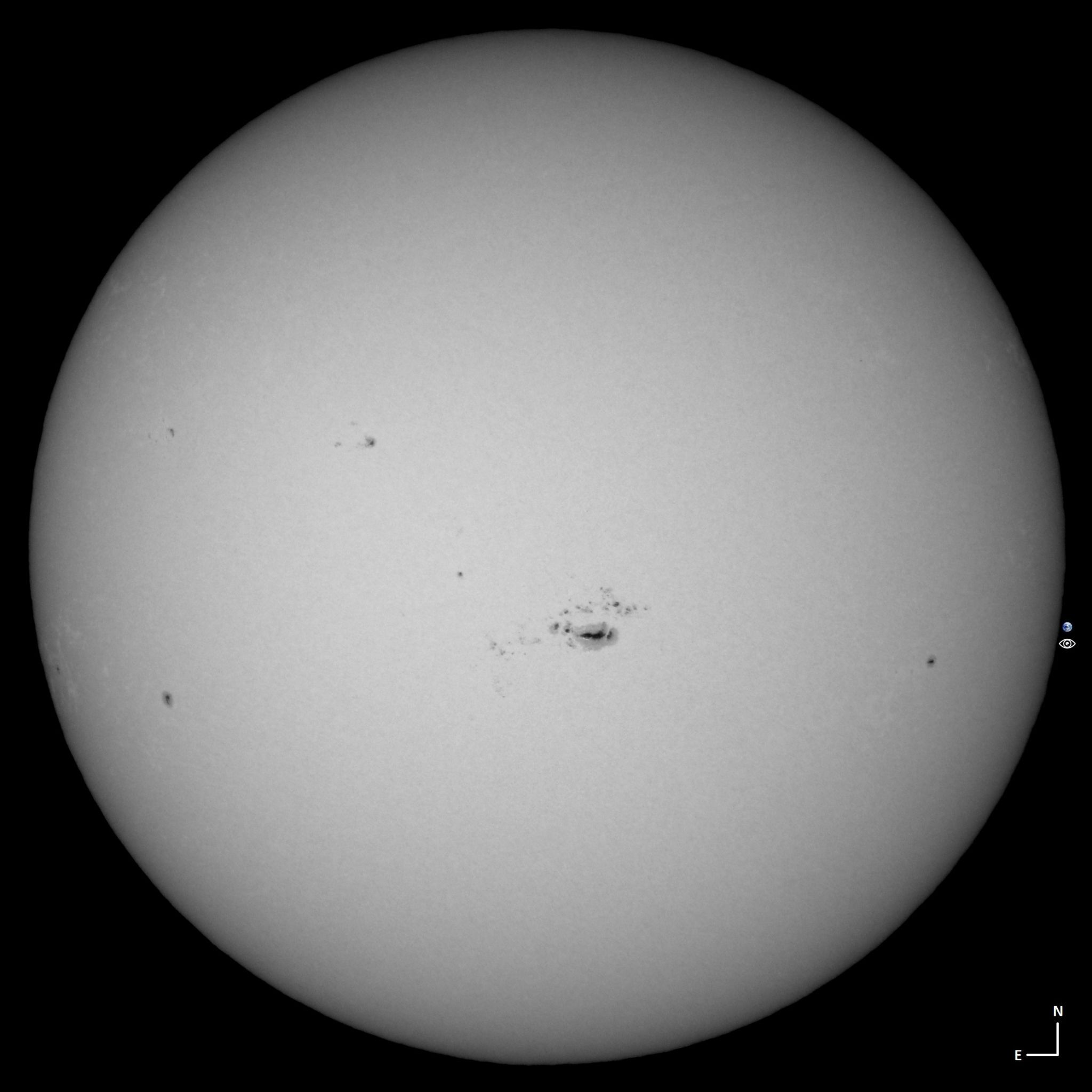 تصاویر نجومی ۲3 بهمن (۱2 فوریه)