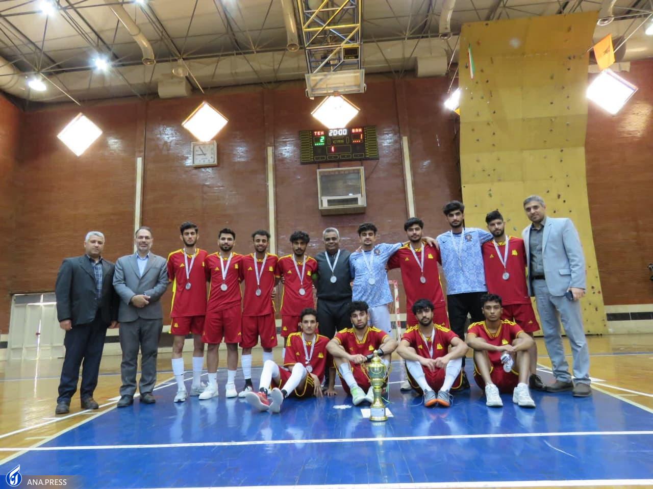 تهران قهرمان مسابقات فوتسال دانشجویان دانشگاه آزاد شد تهران قهرمان مسابقات فوتسال دانشجویان دانشگاه آزاد شد