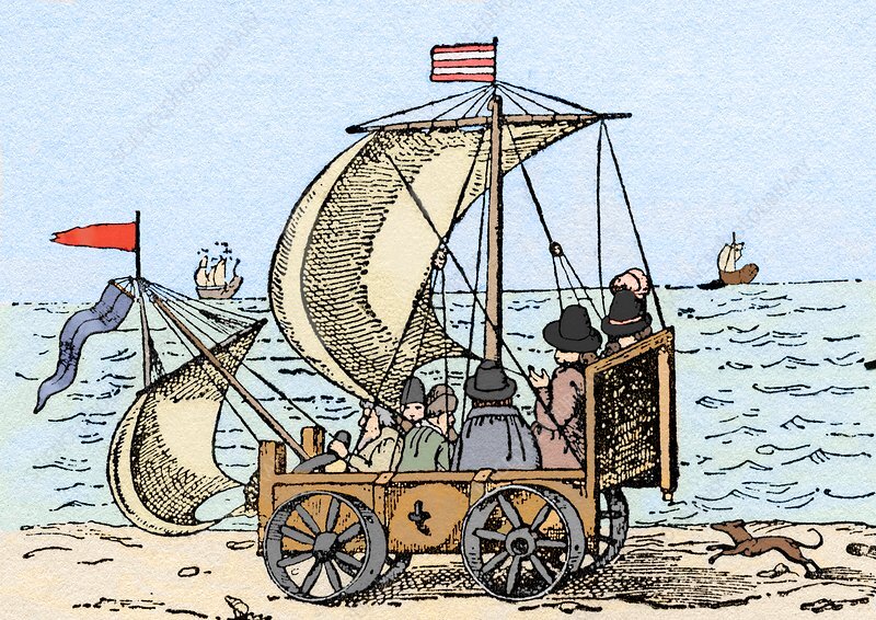 از چهارچرخه‌های بادبانی تا موتورواگن آقای بنز