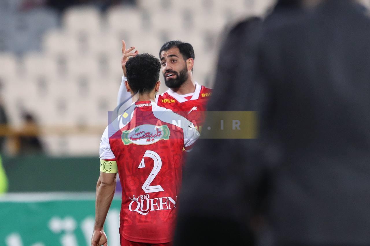 عصبانیت شدید کنعانی‌زادگان به خاطر از دست دادن دربی+ تصاویر