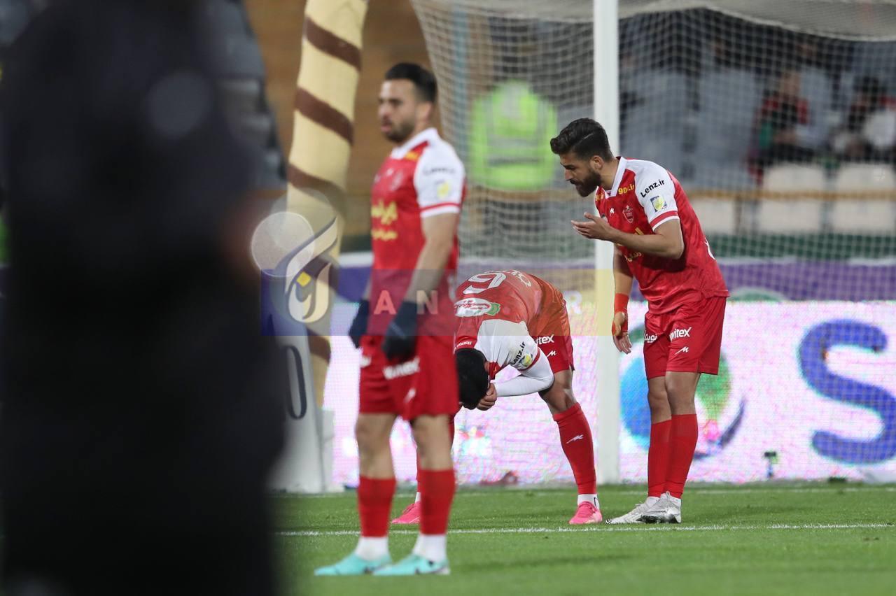 عصبانیت شدید کنعانی‌زادگان به خاطر از دست دادن دربی+ تصاویر