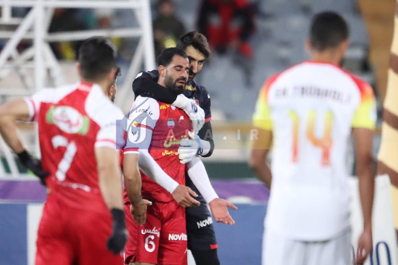 عصبانیت شدید کنعانی‌زادگان به خاطر از دست دادن دربی+ تصاویر