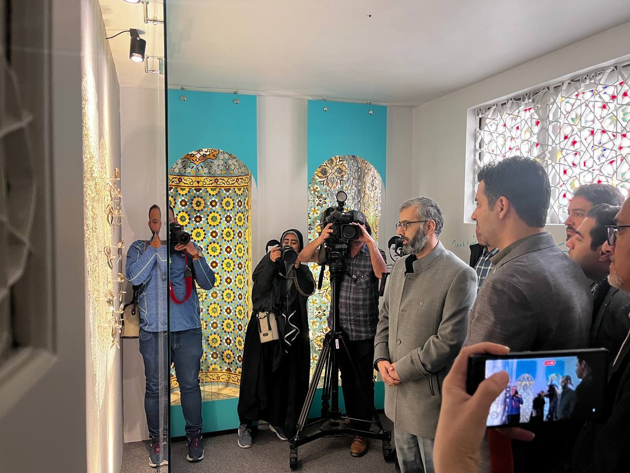 رواق فرازمان موزه زمان افتتاح شد رواق فرازمان موزه زمان افتتاح شد