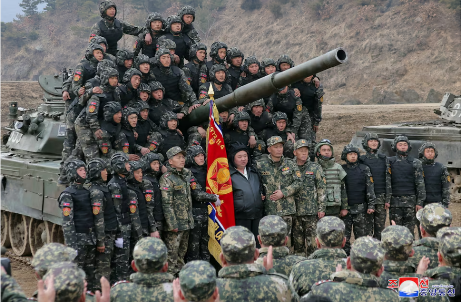 رونمایی رهبر کره شمالی از «قدرتمندترین» تانک جهان