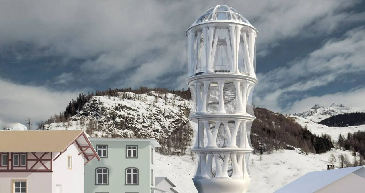 ساخت بلندترین برج چاپ سهبُعدی جهان در سوئیس ساخت بلندترین برج چاپ سهبُعدی جهان در سوئیس