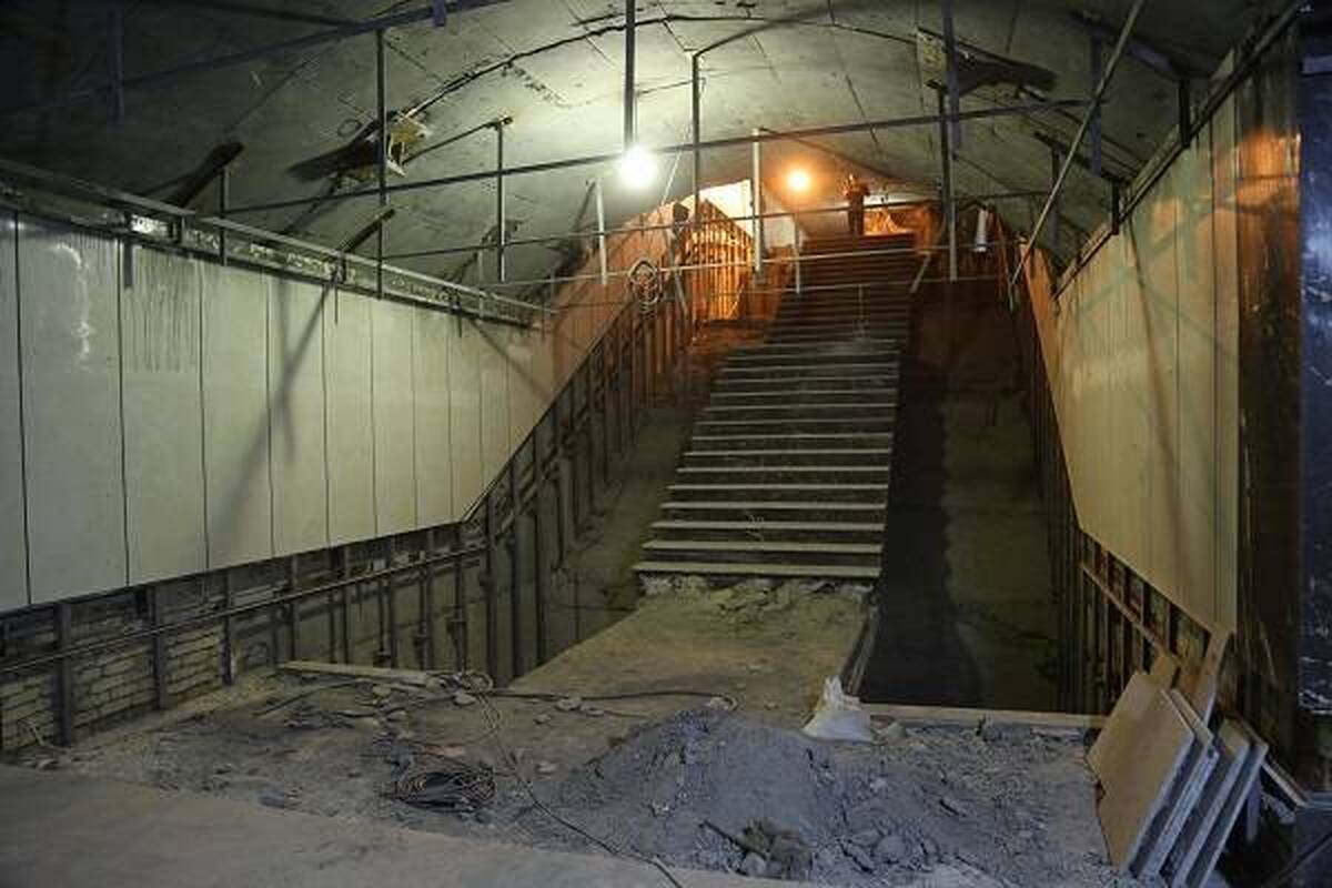 شمارش معکوس برای افتتاح ورودی جدید ایستگاه مترو سهروردی