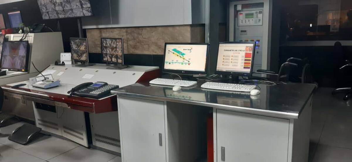 راه‌اندازی سیستم کنترل و نظارت سامانه‌های ایستگاهی و تونلی خط ۳ مترو
