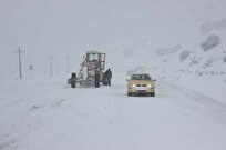 بارش برف و باران در محور‌های مواصلاتی ۱۷ استان کشور