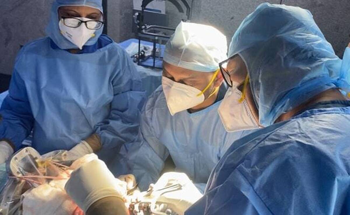 نخستین عمل جراحی پزشکان آمریکایی روی مغز یک نوزاد در داخل رحم