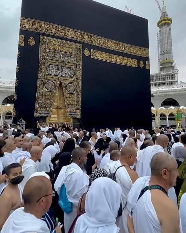 مسجدالحرام در آستانه حج تمتع + فیلم