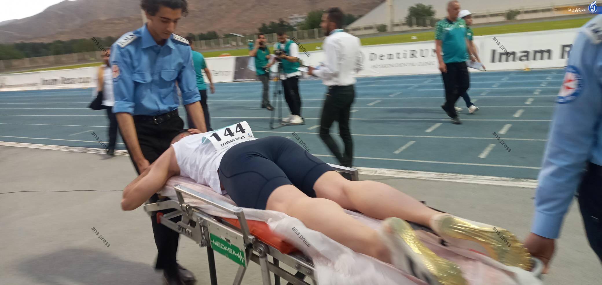 از مصدومیت شدید دونده ایرانی تا وقفه در مسابقات به دلیل بارش باران + عکس و فیلم از مصدومیت شدید دونده ایرانی تا وقفه در مسابقات به دلیل بارش باران + عکس و فیلم