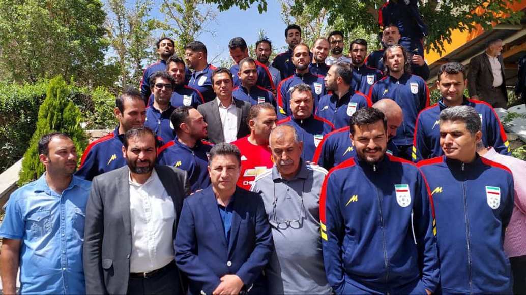 دیدار قلعهنویی یا ستارههای سابق تیم ملی+عکس دیدار قلعهنویی یا ستارههای سابق تیم ملی+عکس