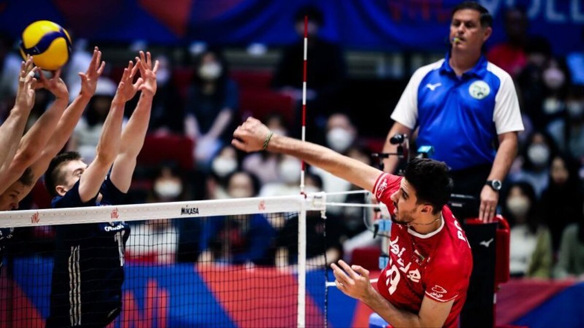 بلندقامتان والیبال ایران در جدال با اسلوونی ناکام ماندند