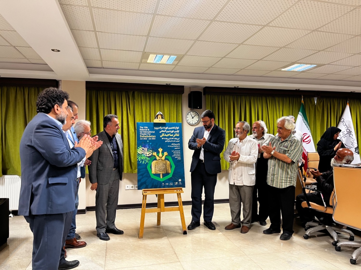 اختتامیه &laquo;رویداد تئاتر صاحبدلان&raquo; با حضور وزیر ارشاد در محوطه دولت خانه صفوی