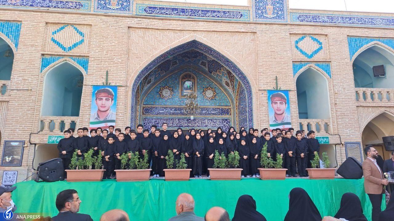 دومین قرار کاروان غیرت در امامزاده علی اشرف (ع) سمنان+فیلم دومین قرار کاروان غیرت در امامزاده علی اشرف (ع) سمنان+فیلم