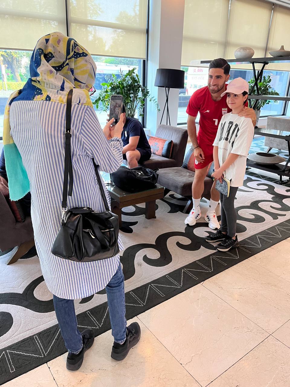 برگزاری آخرین تمرین تیم ملی پیش از بازی با قرقیزستان در حضور ایرانی‌ها+ تصاویر