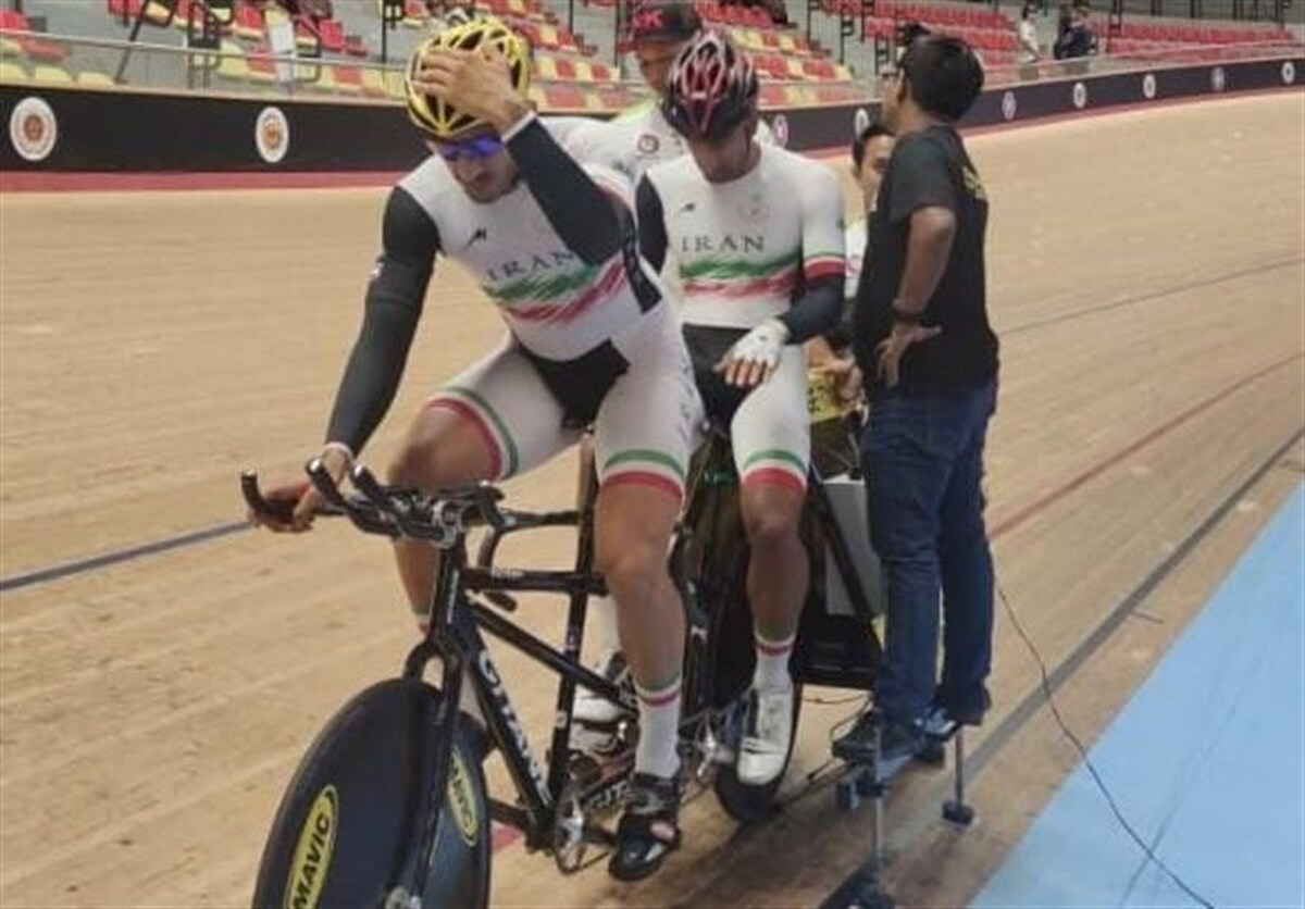 کسب پنجمین مدال ایران توسط ورزشکاران پاراسایکلینگی
