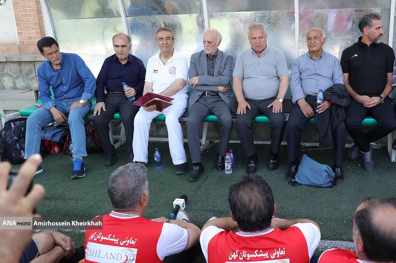 آغاز دوباره تمرینات پیشکسوتان پرسپولیس