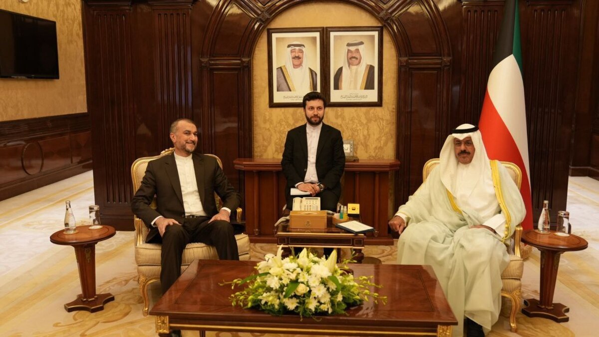 امیرعبداللهیان با نخست‌وزیر کویت دیدار و گفت‌وگو کرد