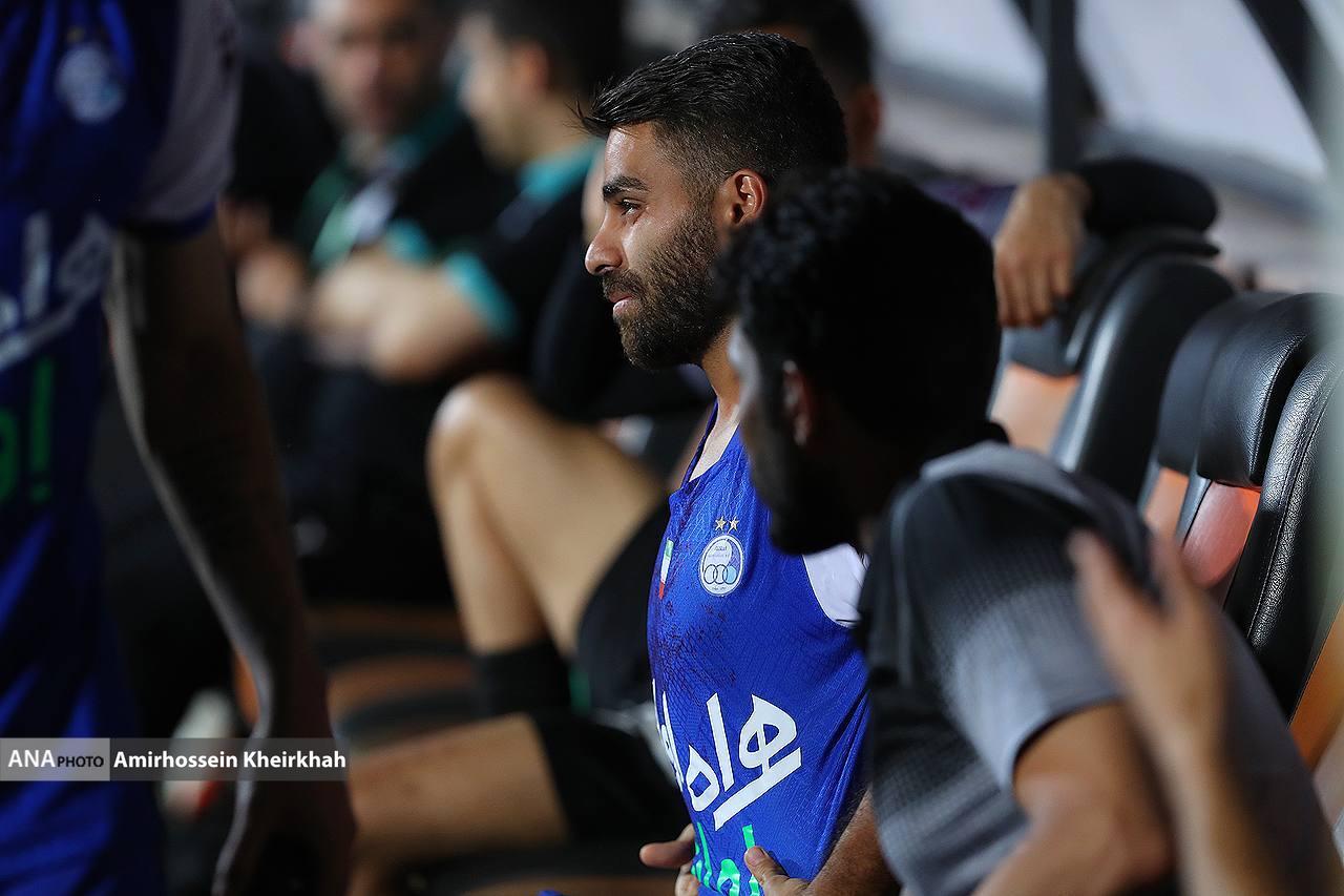 اتفاق عجیب برای مدافع استقلال+ عکس اتفاق عجیب برای مدافع استقلال+ عکس