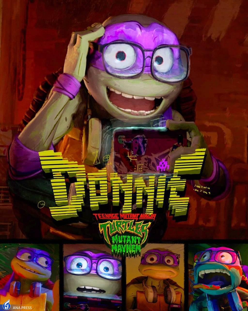 پوستر رسمی انیمیشن «لاک‌پشت‌های نینجا» منتشر شد