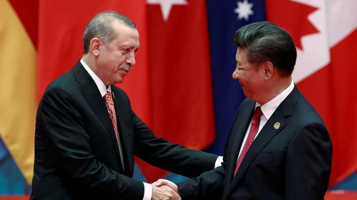 «اردوغان» از همتای چینی پیام تبریک گرفت