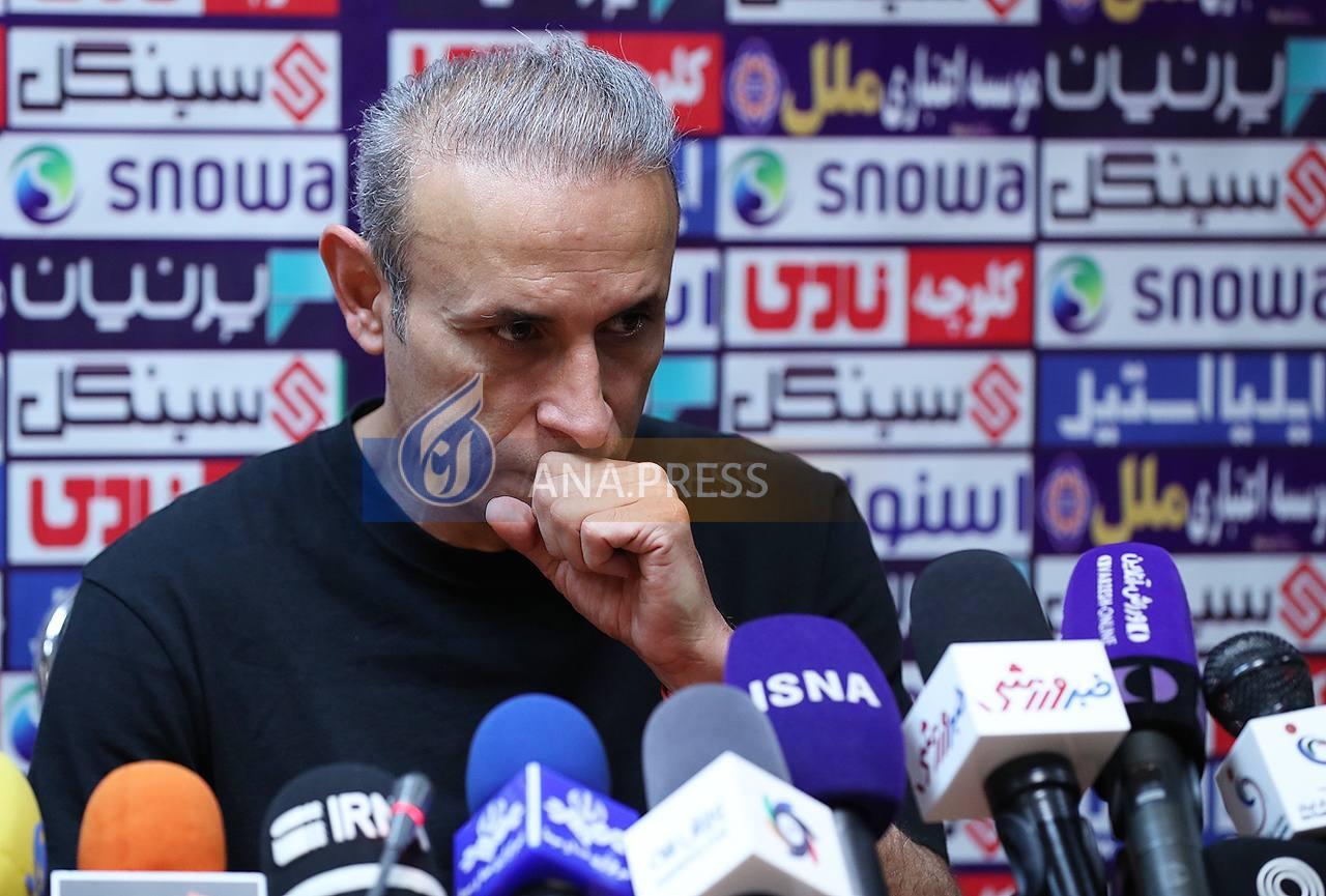 تصاویری از نشست خبری دربی ۱۰۱ با حضور گل‌محمدی