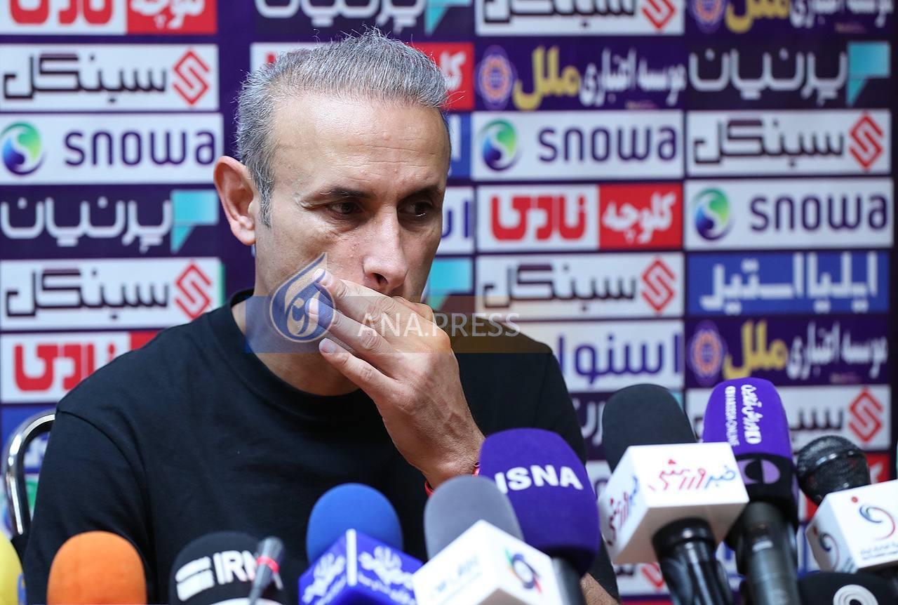 تصاویری از نشست خبری دربی ۱۰۱ با حضور گل‌محمدی