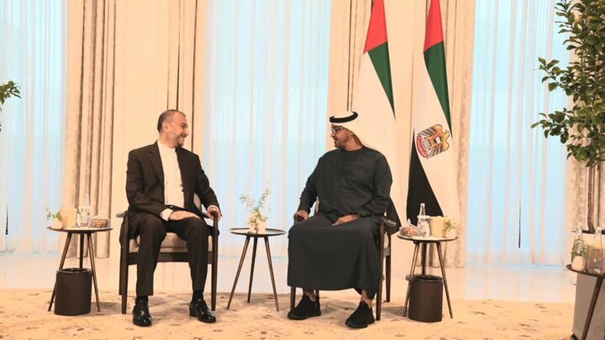 «رئیسی» از رئیس دولت امارات برای سفر به ایران دعوت کرد